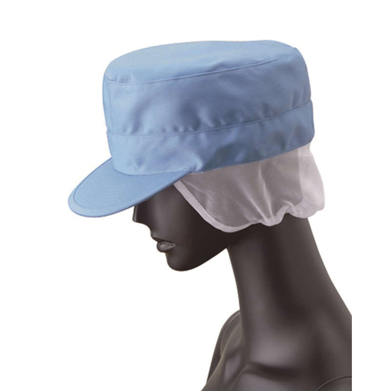 サーヴォ 丸天帽子 メッシュケープ付き F サックス FH5157 1枚(ご注文単位1枚)【直送品】