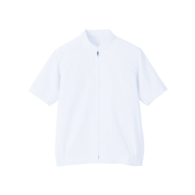 サーヴォ 男女兼用 半袖ジャンパー LL ホワイト SZ422-W 1枚（ご注文単位1枚）【直送品】
