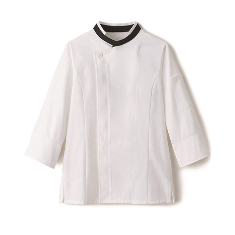 サーヴォ 男女兼用 ショップコート 七分袖 SS 白 SJAU-1812-A9 1枚（ご注文単位1枚）【直送品】