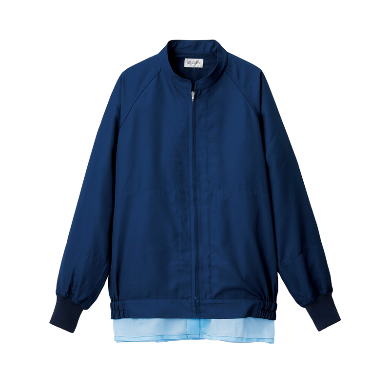サーヴォ 男女兼用 長袖ジャンパー 4L ネイビー SZ411-N 1枚（ご注文単位1枚）【直送品】