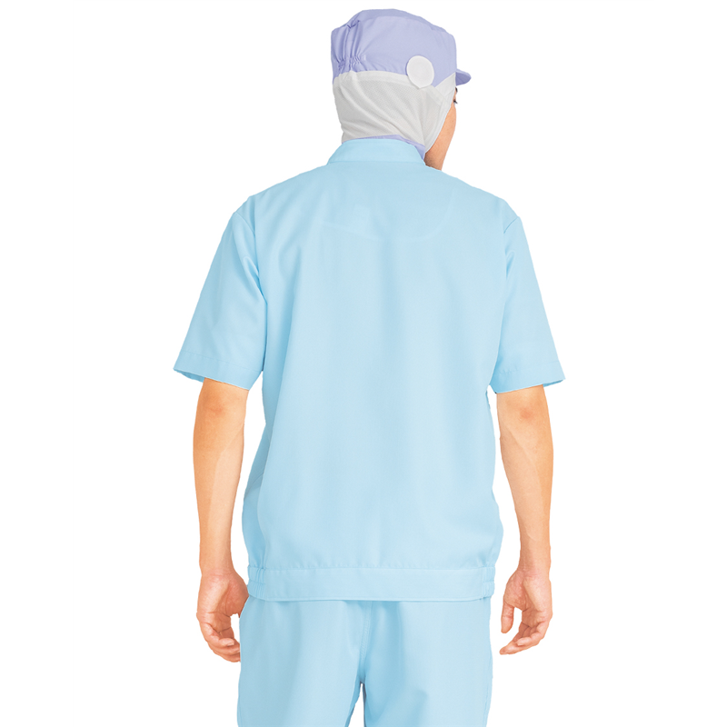 サーヴォ 男女兼用 半袖ジャンパー S アイスブルー SZ422-B 1枚(ご注文単位1枚)【直送品】