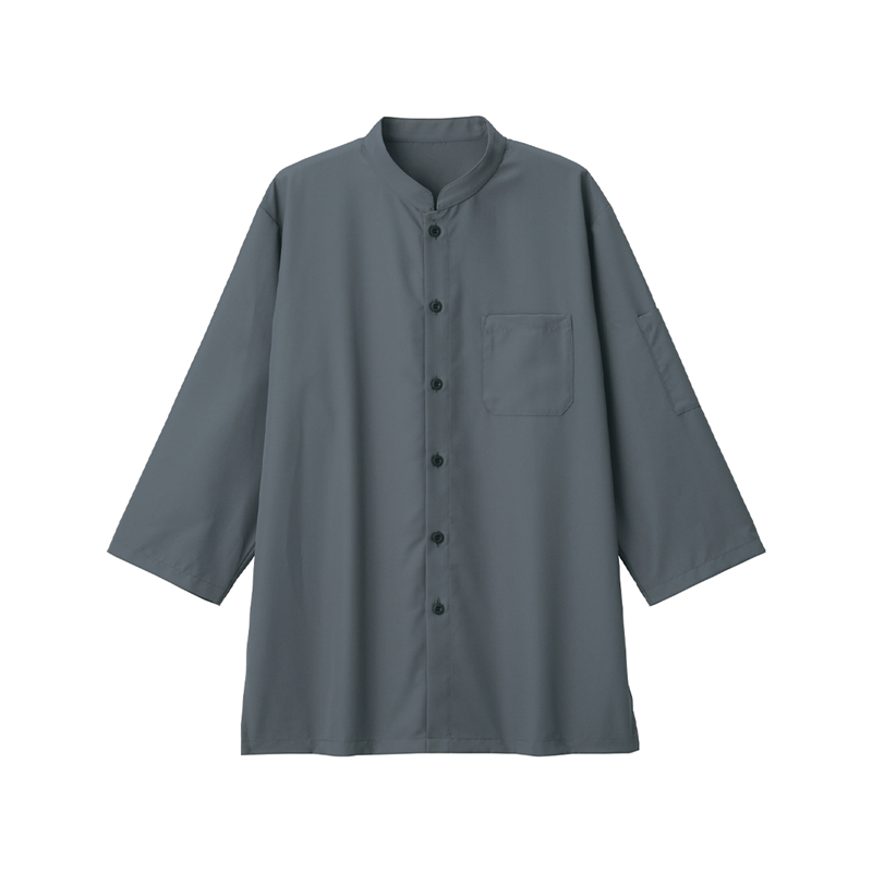 サーヴォ 男女兼用 ショップコート 七分袖 M グレー BL1900-B3 1枚（ご注文単位1枚）【直送品】