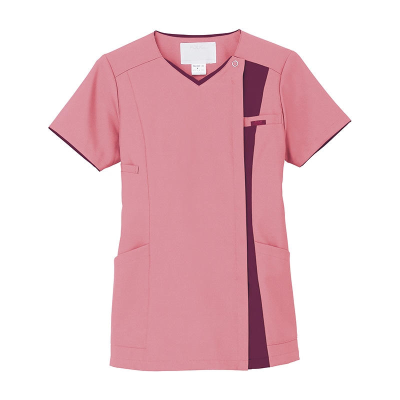 レディスジップスクラブ 7023SC-3 ピンク EL 1個(ご注文単位1個)【直送品】