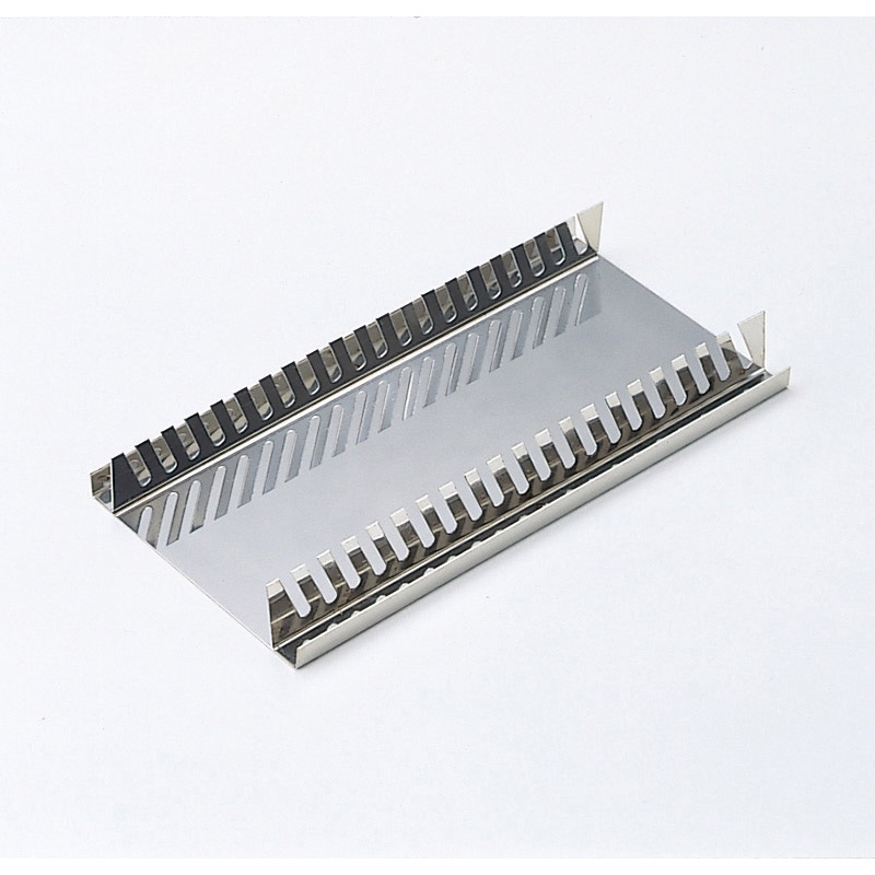 スライド立　20枚用・ステンレス 0534001　82×150×22mm  1個（ご注文単位1個）【直送品】