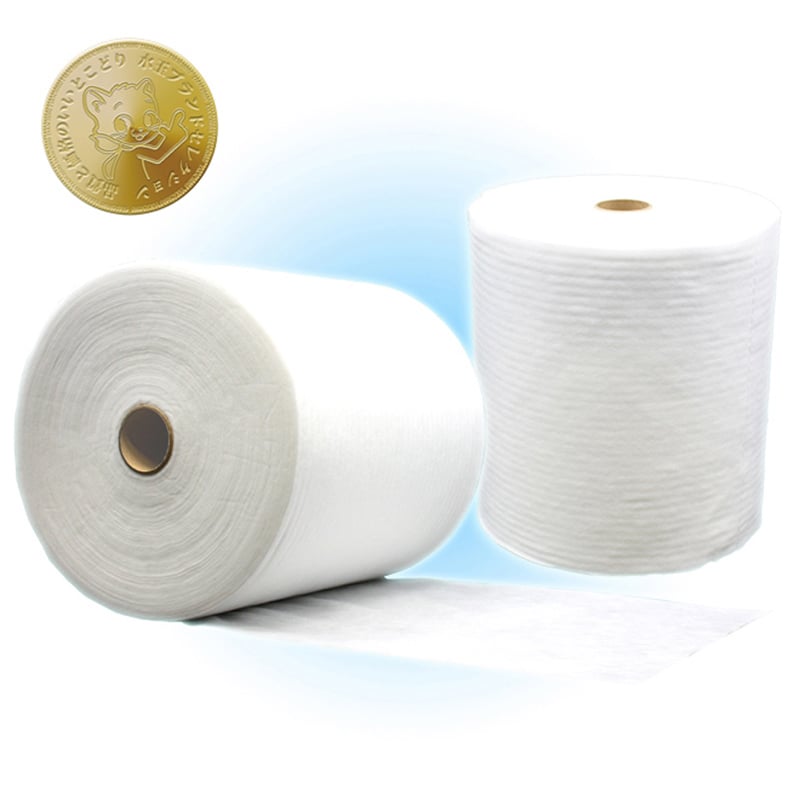 高千穂産業 フローリングワイパー 水玉 150枚巻 8ロール 1442000001 1箱（ご注文単位1箱）【直送品】