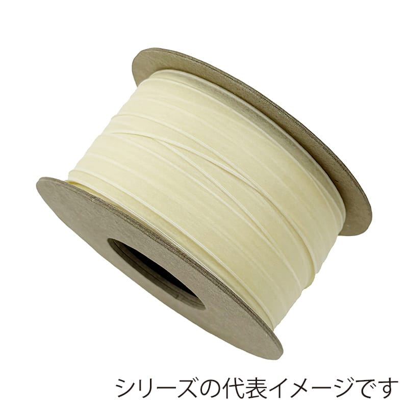 リボンワーク ルミナスペーパーリボン 12mm×25m 22 ミルク 1巻（ご注文単位1巻）【直送品】