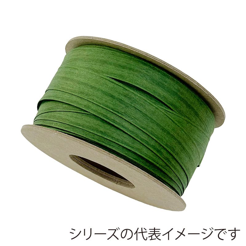 リボンワーク ルミナスペーパーリボン 12mm×25m 17 フォレスト 1巻（ご注文単位1巻）【直送品】