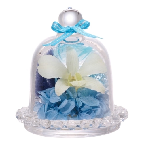 Luna ドライフラワーアレンジメント プチジュエル 青 23001-001 1個(ご注文単位1個)【直送品】