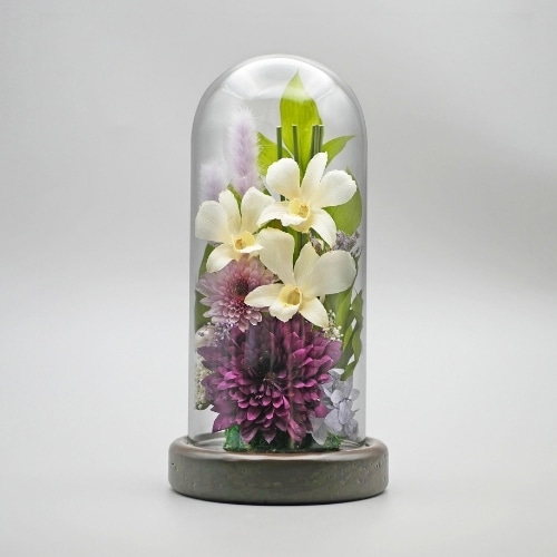 Luna ドライフラワーアレンジメント 心結～みゆう 大 杉 白 23005‐007 1個（ご注文単位1個）【直送品】