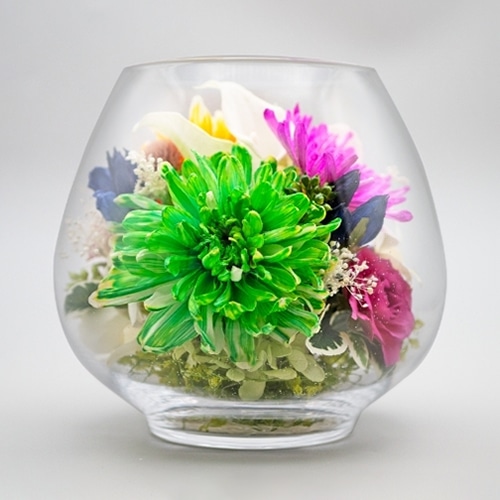 Luna ドライフラワーアレンジメント 優麗～ゆれ  23010‐001 1個（ご注文単位1個）【直送品】