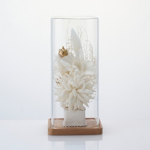 Luna ドライフラワーアレンジメント 無垢 小 ナチュラルブラウン 23011‐002 1個（ご注文単位1個）【直送品】