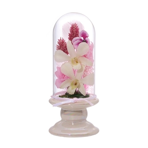 Luna ドライフラワーアレンジメント プリエトワール 桃 23004-002 1個（ご注文単位1個）【直送品】