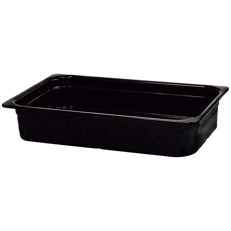 メラミン ガストロノームパン ブラック 1/1 100mm MEGN-11100BK 1個(ご注文単位1個)【直送品】