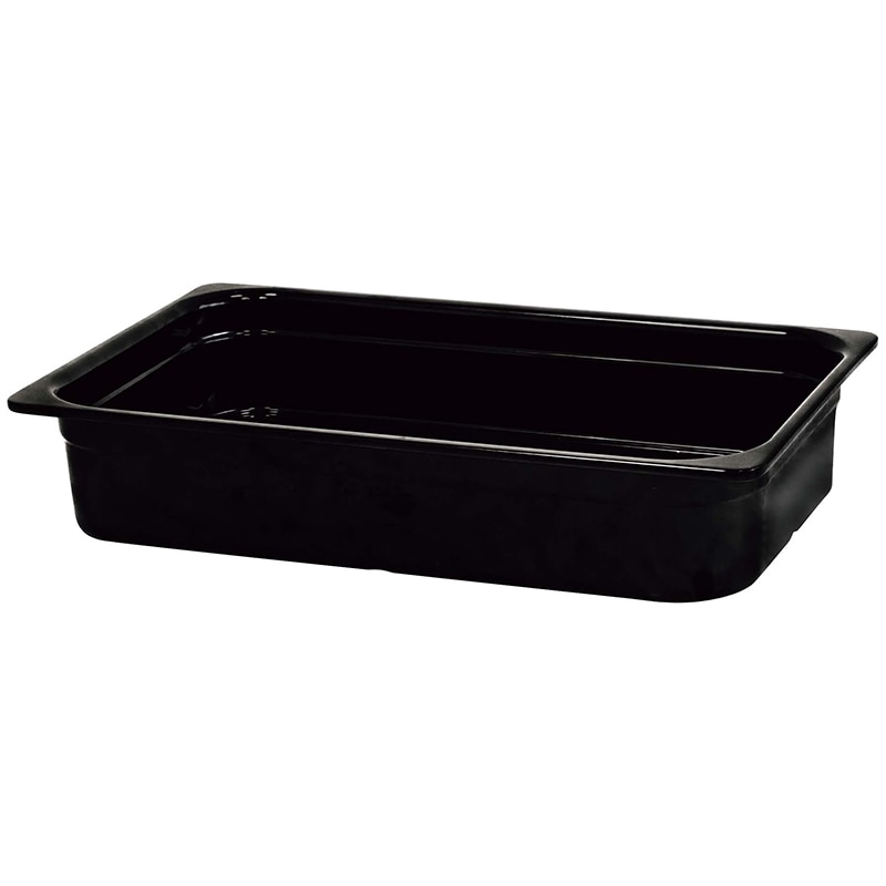 メラミン ガストロノームパン ブラック 1/1 65mm MEGN-1165BK 1個(ご注文単位1個)【直送品】