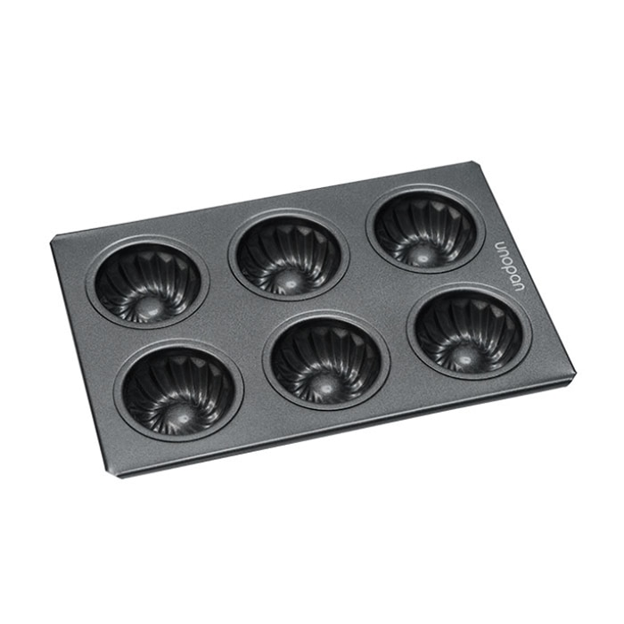 SAN　NENG　BAKE　WARE 型天板　クグロフ型 6連 UN11013 1個（ご注文単位1個）【直送品】