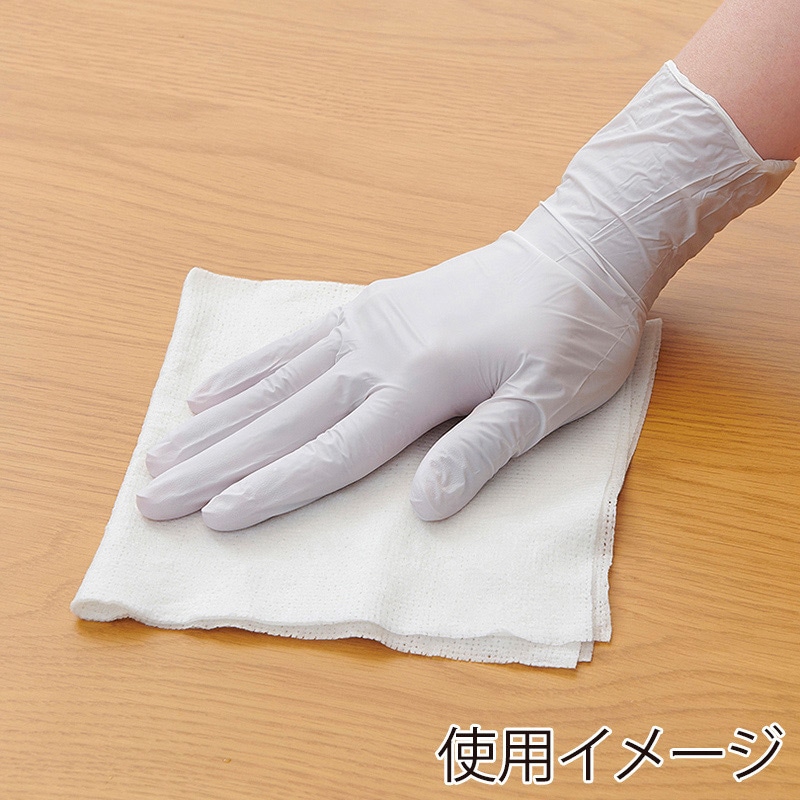 メディコムジャパン セーフタッチ ニトリルグローブ ホワイト M 300枚入 1174C-Y300 1枚/箱(ご注文単位8箱)【直送品】