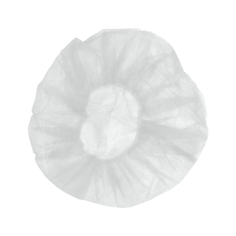 メディコムジャパン セーフベーシック ブーファントキャップ フリーサイズ ホワイト SFBJCP8483 100枚/箱(ご注文単位6箱)【直送品】