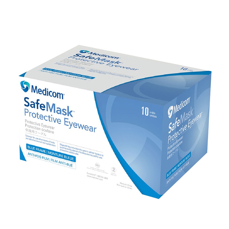 メディコムジャパン セーフマスク プロテクティブ アイウエア アイウェア MED0002900 1枚/箱(ご注文単位6箱)【直送品】