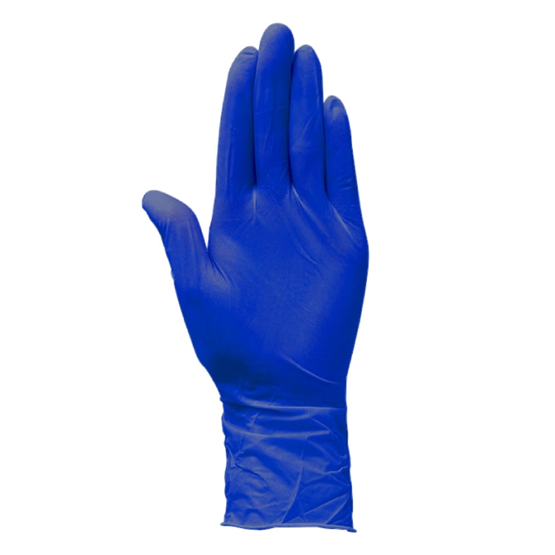 メディコムジャパン ニトリルグローブ エコセーフ 生分解性 L ブルー GN131171D 100枚/箱(ご注文単位10箱)【直送品】