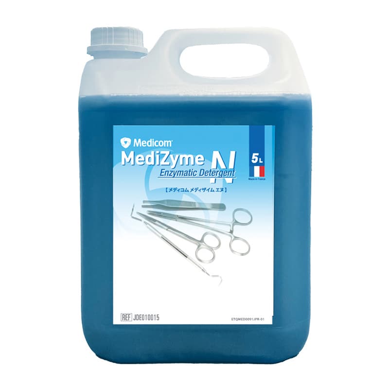 メディコムジャパン 医療用酵素系洗浄剤 メディザイム エヌ 5L JDE010015 1本(ご注文単位4本)【直送品】