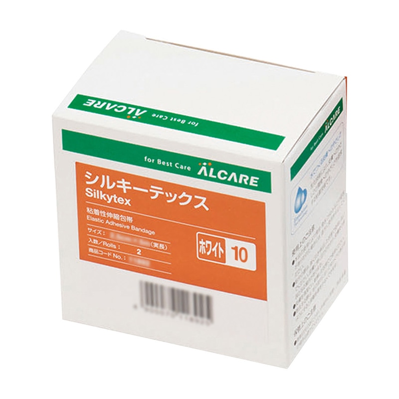 シルキーテックス 10号 11896 3巻入 ホワイト 1個(ご注文単位1個)【直送品】