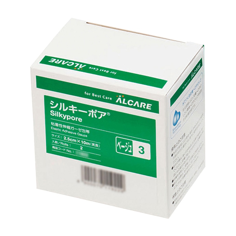 シルキーポア 3号 11931 12巻入 ベ-シュ 1個(ご注文単位1個)【直送品】