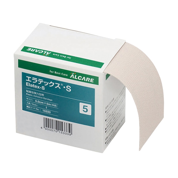 伸縮包帯 エラテックス・S 5号 15333 6巻入 1個(ご注文単位1個)【直送品】