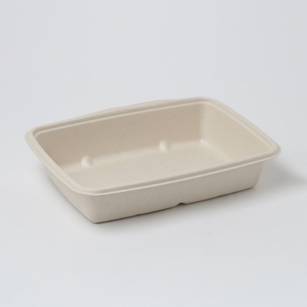 アームカンパニー 弁当容器　バガスフードパック　ディープトレイ 6×9 MP46130-CTN 1箱（ご注文単位3箱）【直送品】