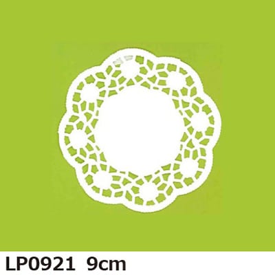 アームカンパニー レースペーパー レースドイリーローズ 9cm LP0921 1パック(ご注文単位5パック)【直送品】