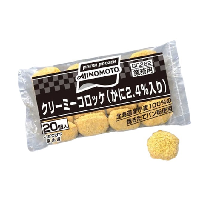 クリーミーカニコロッケ（2.4％入） 600g 冷凍 1個※軽（ご注文単位1個）※注文上限数12まで【直送品】
