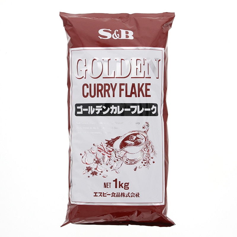 ヱスビー食品 ゴールデンカレーフレーク 1kg 常温 1個※軽(ご注文単位1個)※注文上限数12まで【直送品】