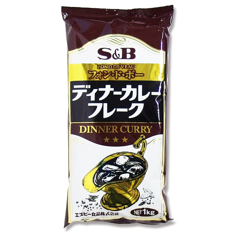 ヱスビー食品 ディナーカレーフレーク 1kg 常温 1個※軽(ご注文単位1個)※注文上限数12まで【直送品】