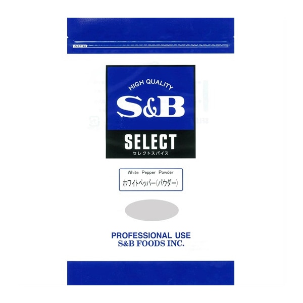 セレクト ホワイトペッパーパウダー 500g 常温 1個※軽(ご注文単位1個)※注文上限数12まで【直送品】