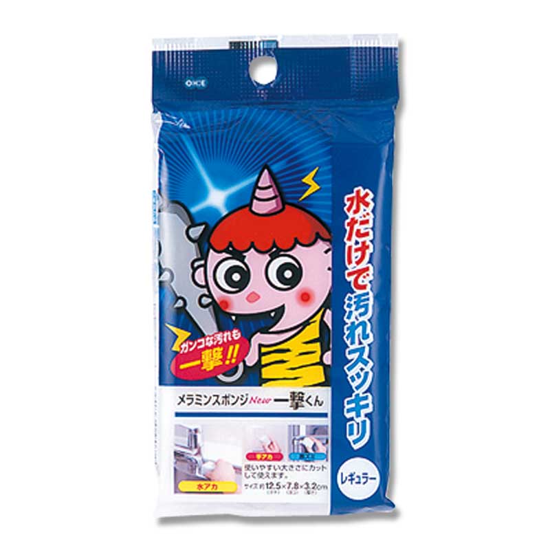メラミンスポンジ NEW一撃くん レギュラー 1個