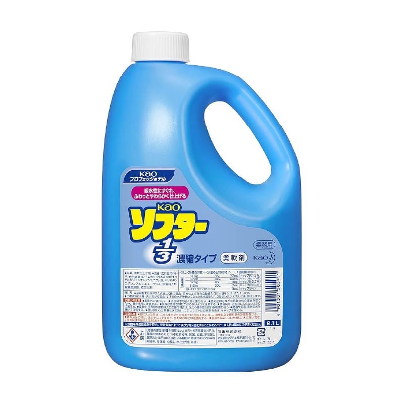 花王 洗剤 衣料用 ソフター1/3 2.1L 1本