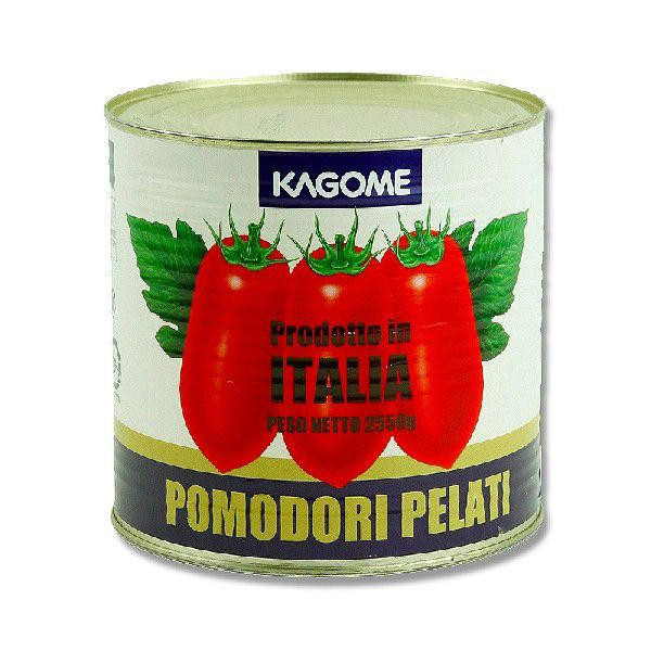 カゴメ ホールトマト イタリア 1号缶 2550g 常温 1個※軽(ご注文単位1個)※注文上限数12まで【直送品】