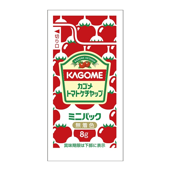 カゴメ トマトケチャップミニパック 8g×40 常温 1個※軽(ご注文単位1個)※注文上限数12まで【直送品】