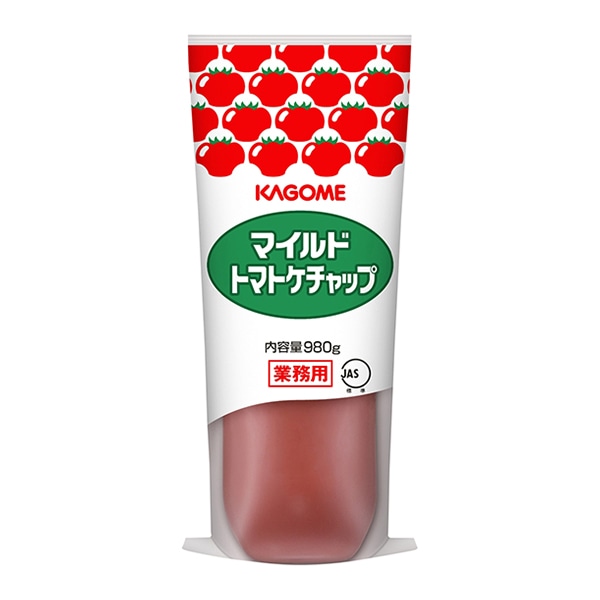 カゴメ マイルドトマトケチャップ 980g 常温 1個※軽(ご注文単位1個)※注文上限数12まで【直送品】