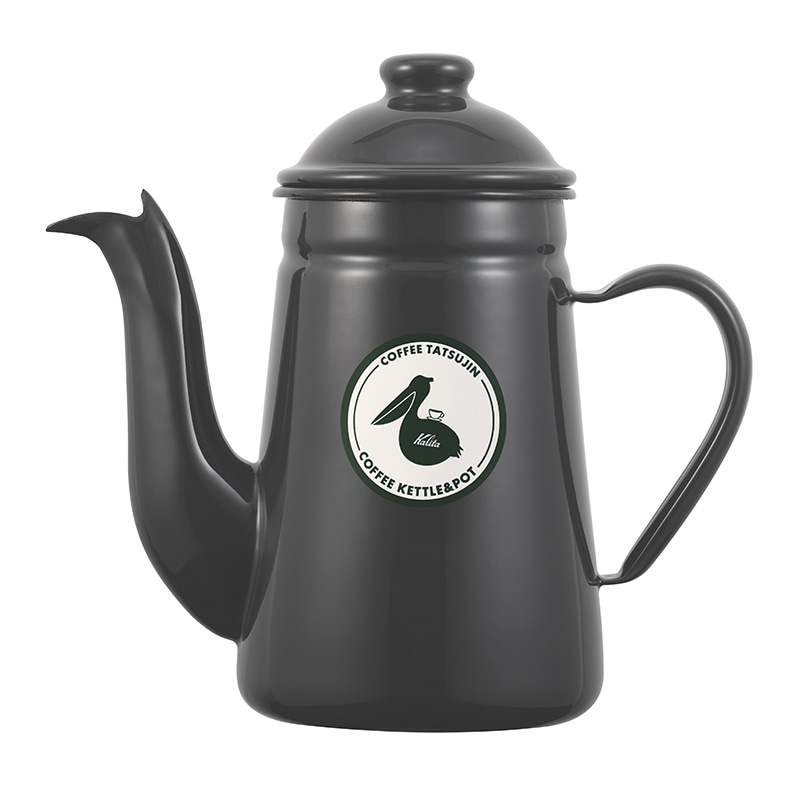 カリタ ドリップポット コーヒー達人 ペリカン1L グレー 52305 1個（ご注文単位1個）【直送品】