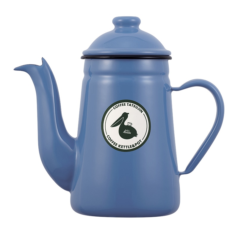 カリタ ドリップポット コーヒー達人 ペリカン1L ブルー 52307 1個（ご注文単位1個）【直送品】