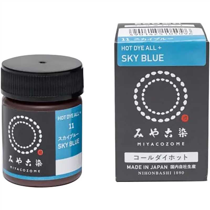 桂屋 染料みやこ染めコールダイホットECOスカイブルー 約20g ポリ瓶 1個入 ECOH-11 1個（ご注文単位1個）【直送品】