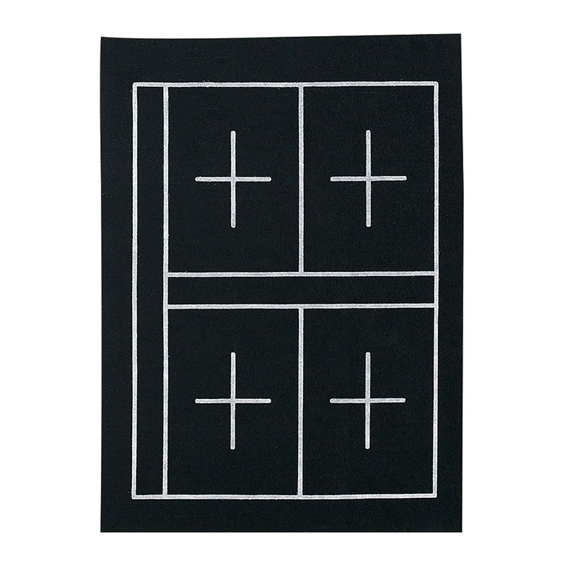 呉竹 下敷 規格判 6.4マス入 黒セリース KA28-101S 1個(ご注文単位10個)【直送品】