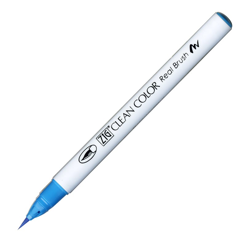 呉竹 ZIG　クリーンカラーリアルブラッシュ　セリース No.031　コバルトブルー RB-6000AT-031S 1個（ご注文単位3個）【直送品】