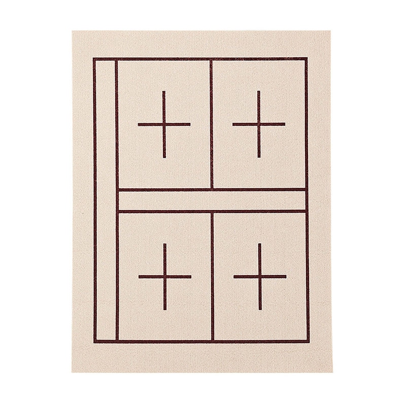 呉竹 下敷　規格判 6.4マス入　ベージュ　セリース KA28-208S 1個（ご注文単位5個）【直送品】