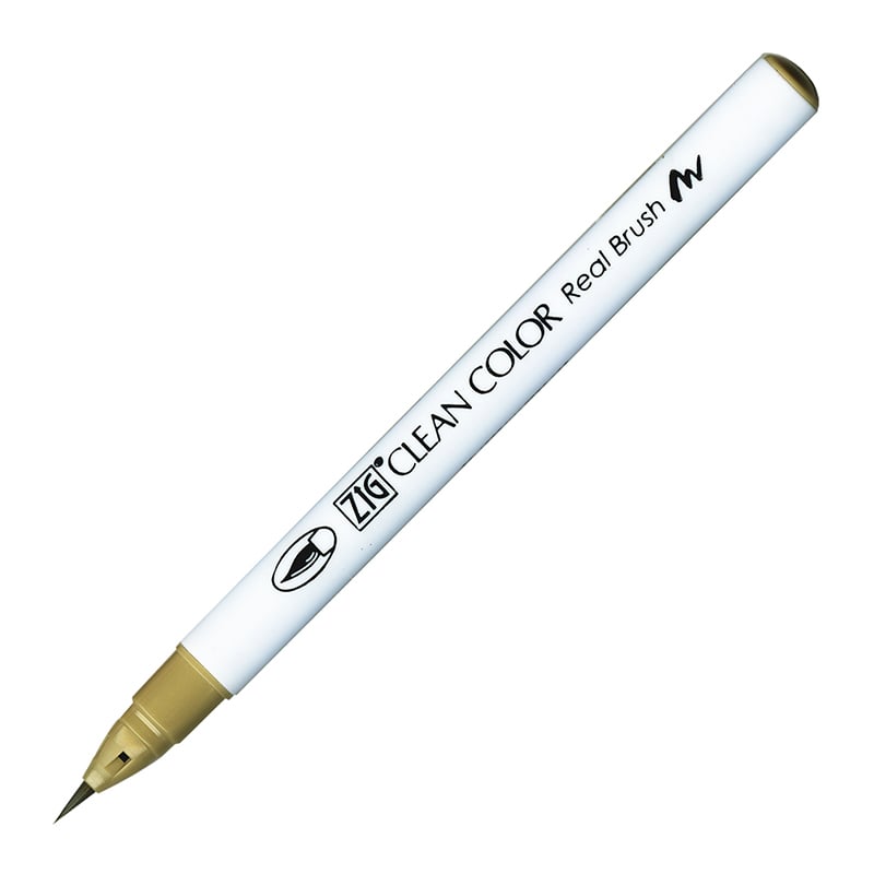 呉竹 筆ペン　ZIG　クリーンカラーリアルブラッシュ No.075 RB-6000AT-075 1本（ご注文単位3本）【直送品】