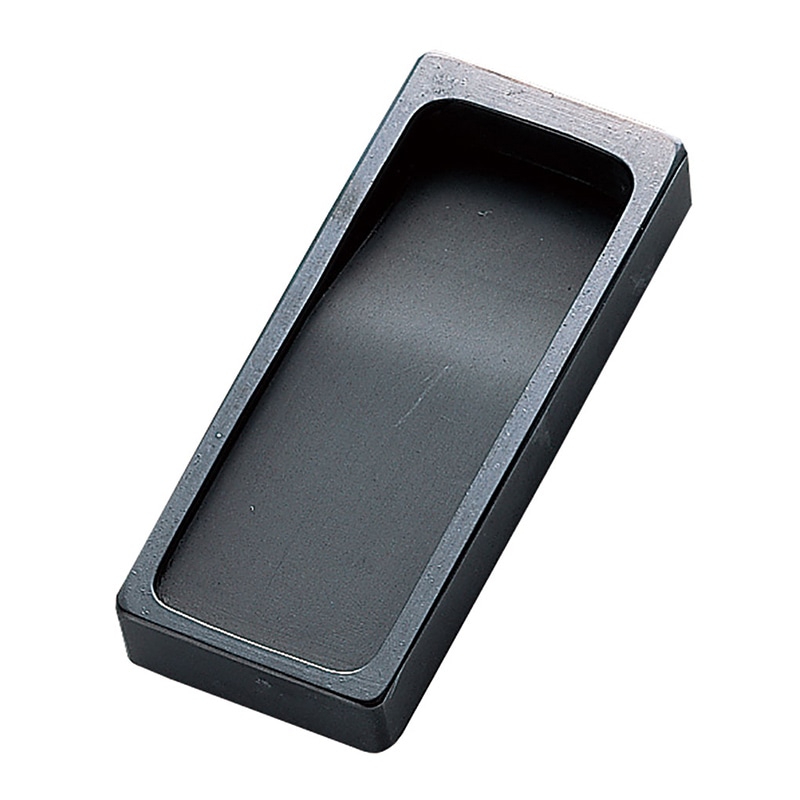 呉竹 硯 角上朱硯 3.5度 HA201-35 1個(ご注文単位1個)【直送品】