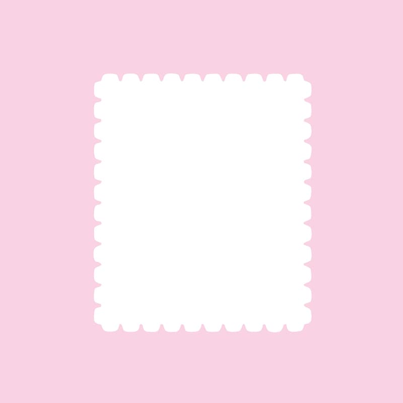 呉竹 クラフトパンチ キュアパンチ ミディアム POSTAGEST SBKPM850-16 1個(ご注文単位10個)【直送品】