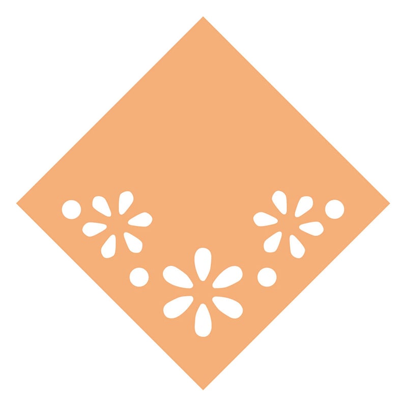 呉竹 クラフトパンチ　キュアパンチコーナー スイートフラワー SBKPC110-10 1個（ご注文単位10個）【直送品】