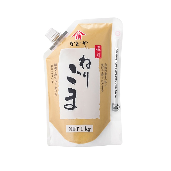 かどや製油 ねりごま 白 濃煎 1kg 常温 1本※軽(ご注文単位1本)※注文上限数12まで【直送品】