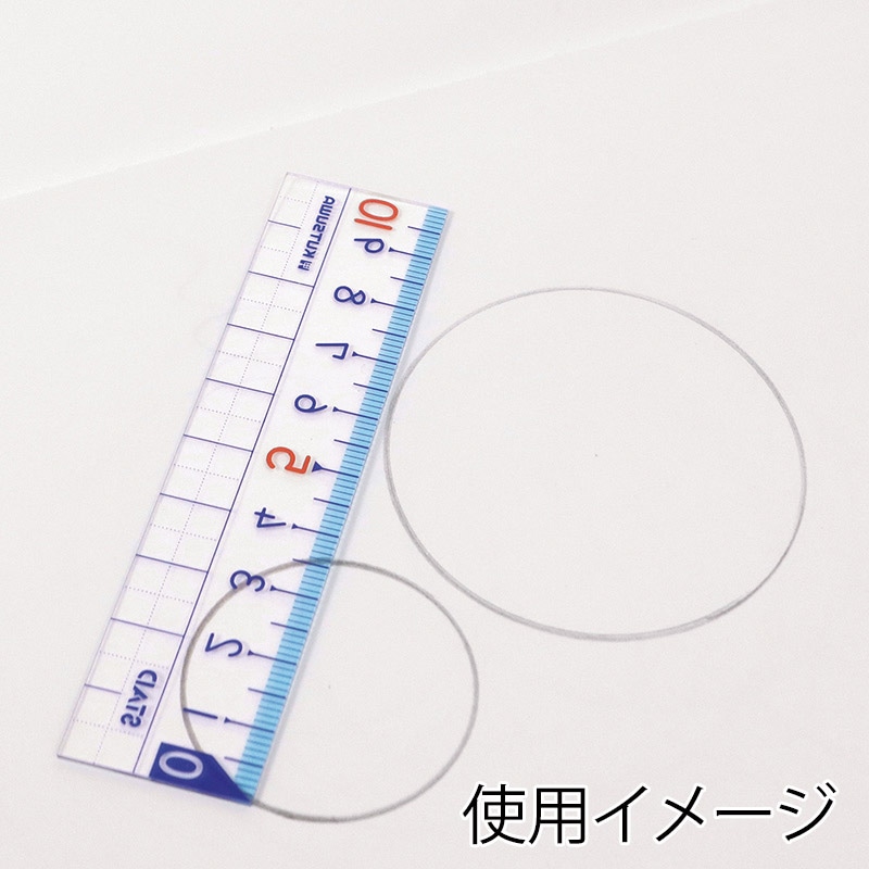 クツワ 算数定規　HS10A 10cm  1個（ご注文単位10個）【直送品】